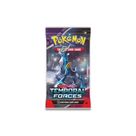 Pokémon Temporal Forces 10 additional game cards – přední strana balení
