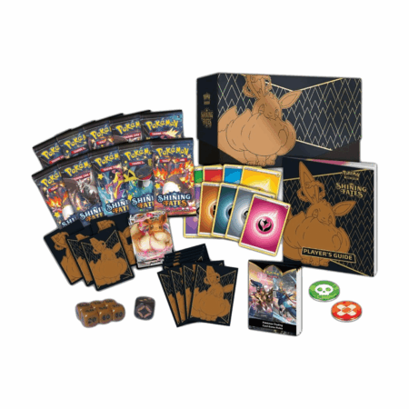 Shining Fates ETB obsah balení Pokémon TCG