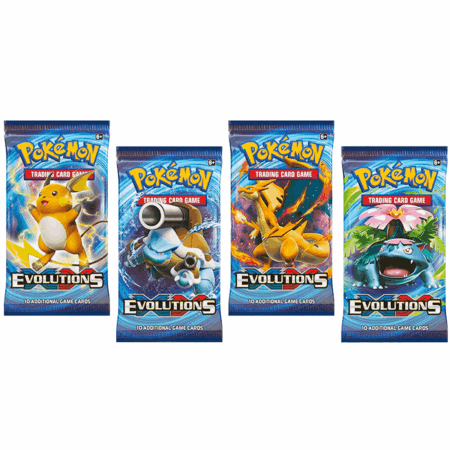 XY Evolutions Booster Pack různé artworky Pokémon TCG