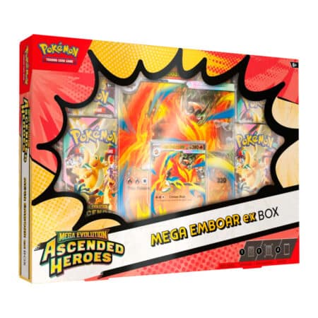 Pokémon TCG Ascended Heroes Mega Emboar ex Box balení produkt