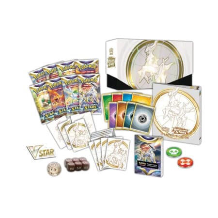 Pokémon TCG Brilliant Stars Elite Trainer Box obsah balení