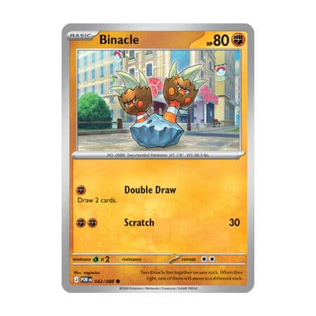 Binacle 042/088 Perfect Order Pokémon karta