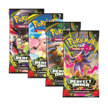 Pokémon TCG Perfect Order booster balíčky obsah boxu