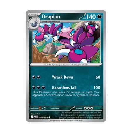 Drapion 052/088 Perfect Order Pokémon karta
