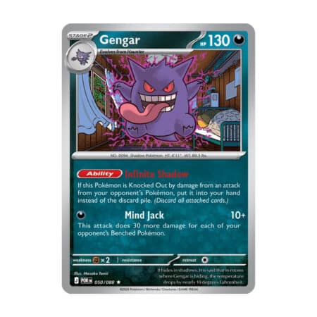 Gengar 050/088 Perfect Order Pokémon karta
