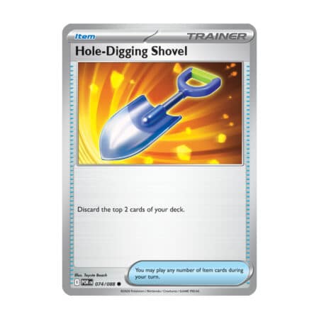 Hole-Digging Shovel 074/088 Perfect Order Pokémon karta