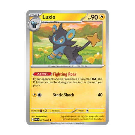 Luxio 027/088 Perfect Order Pokémon karta