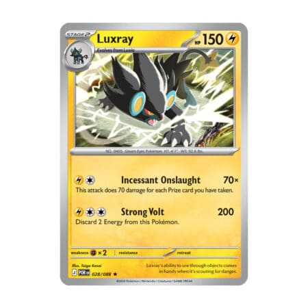 Luxray 028/088 Perfect Order Pokémon karta