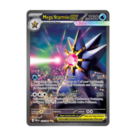 Mega Starmie ex 118/088 Perfect Order Pokémon karta