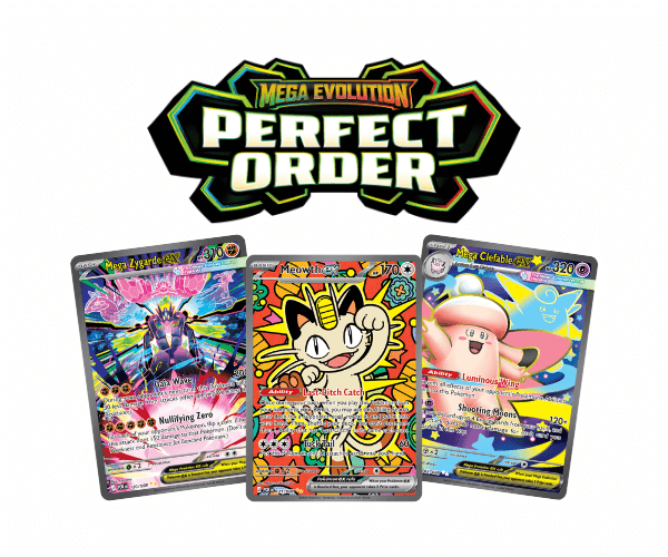 Nejvzácnější karty Perfect Order Pokémon TCG