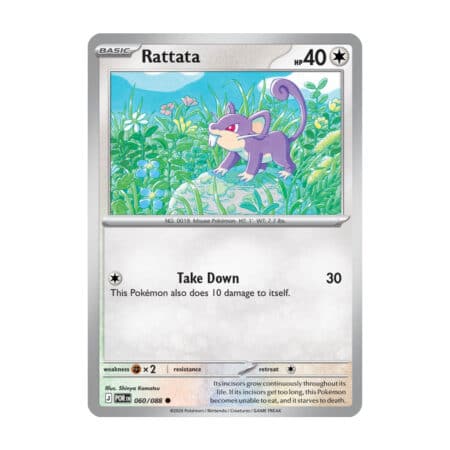 Rattata 060/088 Perfect Order Pokémon karta