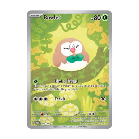 Rowlet 090/088 Perfect Order Pokémon karta