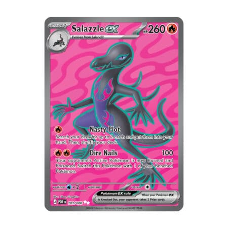 Salazzle ex 101/088 Perfect Order Pokémon karta