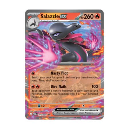 Salazzle ex 016/088 Perfect Order Pokémon karta