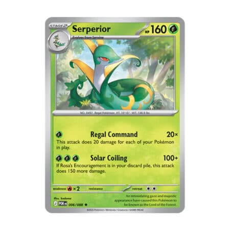 Serperior 006/088 Perfect Order Pokémon karta