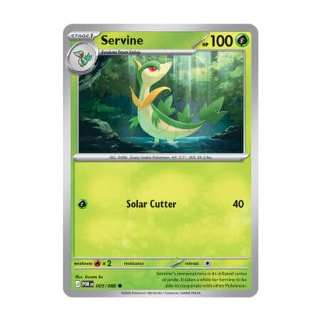 Servine 005/088 Perfect Order Pokémon karta