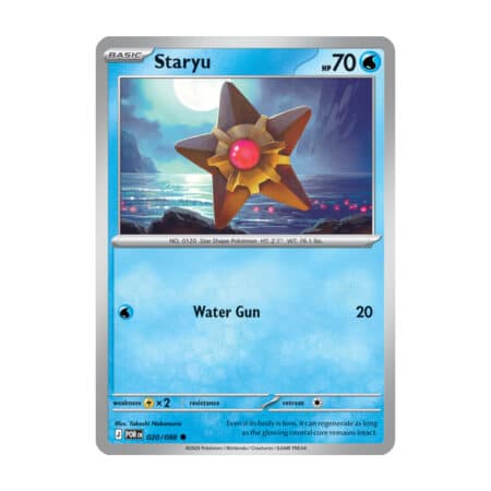 Staryu 020/088 Perfect Order Pokémon karta