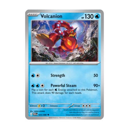 Volcanion 025/088 Perfect Order Pokémon karta