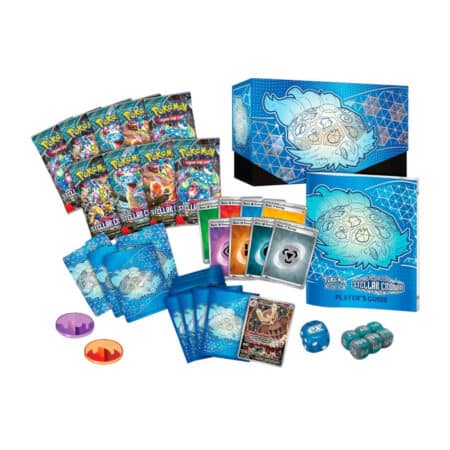 Pokémon Stellar Crown ETB Noctowl obsah balení